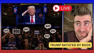 Trump BOOED LOUDLY at Knicks Game, Fans claim his attendance MADE THEM LOSE | News + Commentary