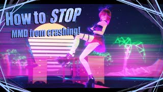 [MMD + Tutorial] How to STOP Pmm/Models from crashing mmd!