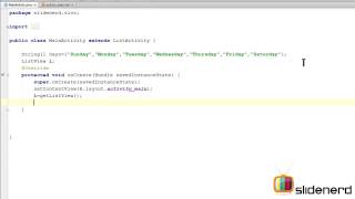 80 Android ListActivity Part 2 Android Application Development Tutorial HD