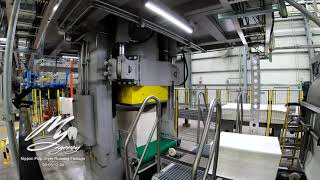 Nippon Pulp Dryer Raw Footage