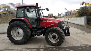 Case MXM 120 4 wheel drive tractor