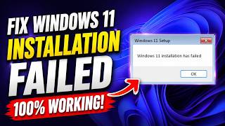 Fix “Windows Installation Has Failed” on Windows 11 24H2/25H2 (Easy Trick!)