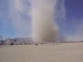 running into a giant dust devil