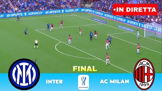 🔴IN DIRETTA : Inter vs AC Milan | FINALE Supercoppa Italiana 2025 | Partita IN DIRETTA Ora