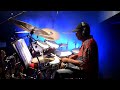 Drum solo by Trevor Murrel during the Pink Floyd Experience in Granada, Spain