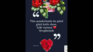 Anneler günün kutlu olsun canım annem .seni çok seviyorum.❤ 🌹     #annelergünü #levoYa #çocuk #anne