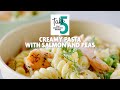 Creamy Pasta with Salmon and Peas | Take 5| Savory by Giant Food