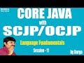 Core Java with OCJP/SCJP: Language Fundamentals Part-11 || Types of Variables :part-2
