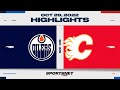 NHL Highlights | Oilers vs. Flames - October 29, 2022