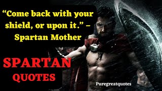 spartan warrior quotes and philosophy