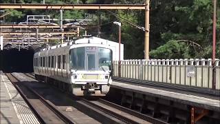 【えげつないフラット音！】嵯峨野線 221系 快速園部行き 保津峡駅