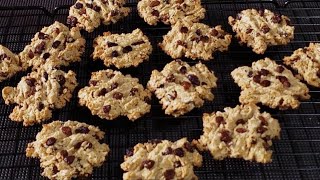 100% Oats Cookies | Crispy, Chewy, \u0026 Flourless Healthy Snack Recipe!