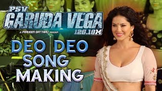 Sunny Leone's Deo Deo Song Making | Garuda Vega Movie | Rajasekhar, Pooja Kumar | Praveen Sattaru