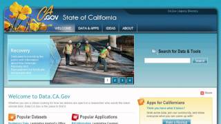 Data.CA.Gov for greater visibility into California government