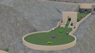Mini Golf - 3D Marble Race (FULL HD)