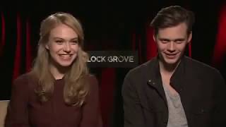 Hemlock Grove interview with Bill Skarsgård and Penelope Mitchell