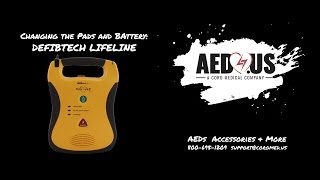 Changing the Pads and Batteries in the Defibtech Lifeline AED | AED.US