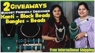 🤩 BUDGET-FRIENDLY BLACK BEADS, KANTIS \u0026 BANGLES! ✨