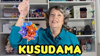Kusudama - Origami de flor