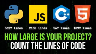 How Large is Your Project? Count The Lines with cloc!