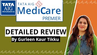 TATA AIG Medicare Premier Plan | TATA AIG Health Insurance | Gurleen Kaur Tikku