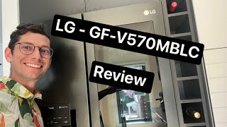 LG fridge/freezer GF-V570MBLC