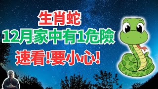 生肖蛇！命理測算：你12月家中有狀況，1危險正悄悄來襲，這事千萬別碰！可化解！ #2024年生肖蛇運勢 #2024年生肖蛇運程 #2024年屬蛇運勢 #屬蛇運程