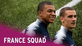 France World Cup Squad 2018 | Meet The Players