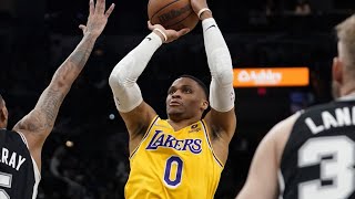 Spurs Beat Lakers! Westbrook's Fam Doesnt Go To Games Anymore! 2021-22 NBA Season