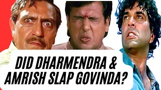When Dharmendra Reportedly Slapped Govinda On The Sets Of The 1990 Film Awaargi