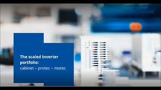 The central and decentral inverter-series from Lenze