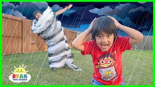 How Do Tornadoes Form??? |  Educational Video for kids with Ryan ToysReview