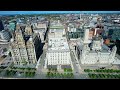 drone tour of liverpool waterfront u0026 liver building dji air 2s