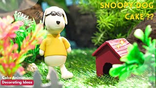 Snoopy Dog | Animation Cake - Fantastic Cake Decorating Ideas