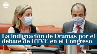 La indignación de Ana Oramas por el debate de RTVE en el Congreso