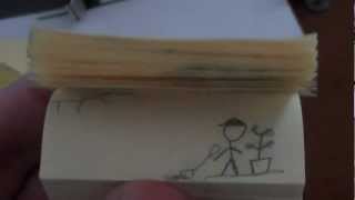 Planting a Tree Flipbook Animation