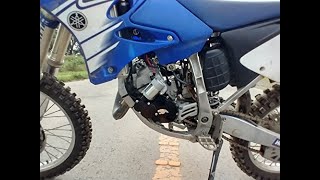 ＹＺ１２５セル　試走