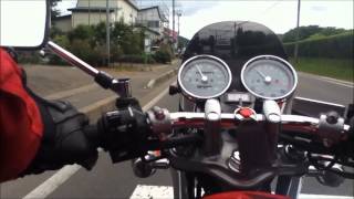 GB250クラブマン 3型 2014年　動画テスト（ipod タッチ撮影）