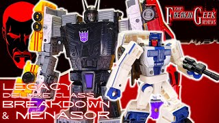 Legacy Deluxe BREAKDOWN \u0026 MENASOR: EmGo's Transformers Reviews N' Stuff