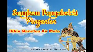 Sungkem Pangabekti Penganten meneteskan air mata (Yessy Arisnawati dan Ginanjar)