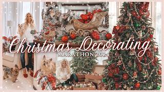 🎄The MOST MAGICAL Christmas MARATHON of 2024! COZY CHRISTMAS DECORATING IDEAS | CHRISTMAS DECOR