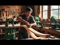 🔔The Talented Carpenter: Bending the Wooden Bar for a Unique Relaxation Chair