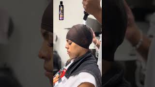 HOW TO INSTALL A PROTECTIVE QUICKWEAVE CAP #shortsfeed #howto #hairtutorial #quickweave