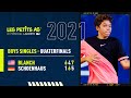 Les Petits As 2021 | Boys Quaterfinals | Darwin Blanch vs. Max Schoenhaus