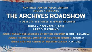 The Archives Roadshow 2022: Part Three