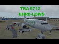 [P3D] RNAV Y APPROACH LOWS RUNWAY 33(Hard landing) | B737-700 | TRA5713 | IVAO