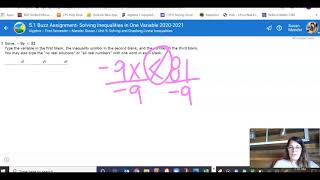 Alg 5.1 #3 Homework Helper Video