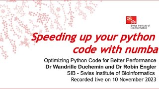 Optimizing Python Code for Better Performance – Speeding up your python code with numba (5 of 8)