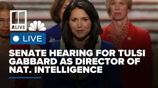 Watch: Senate hearing for Tulsi Gabbard to be Director of National Intelligence