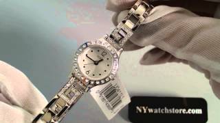 Women's Guess Crystal Accent Stainless Steel Watch U0411L1